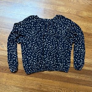 Oak + Fort Floral Blouse